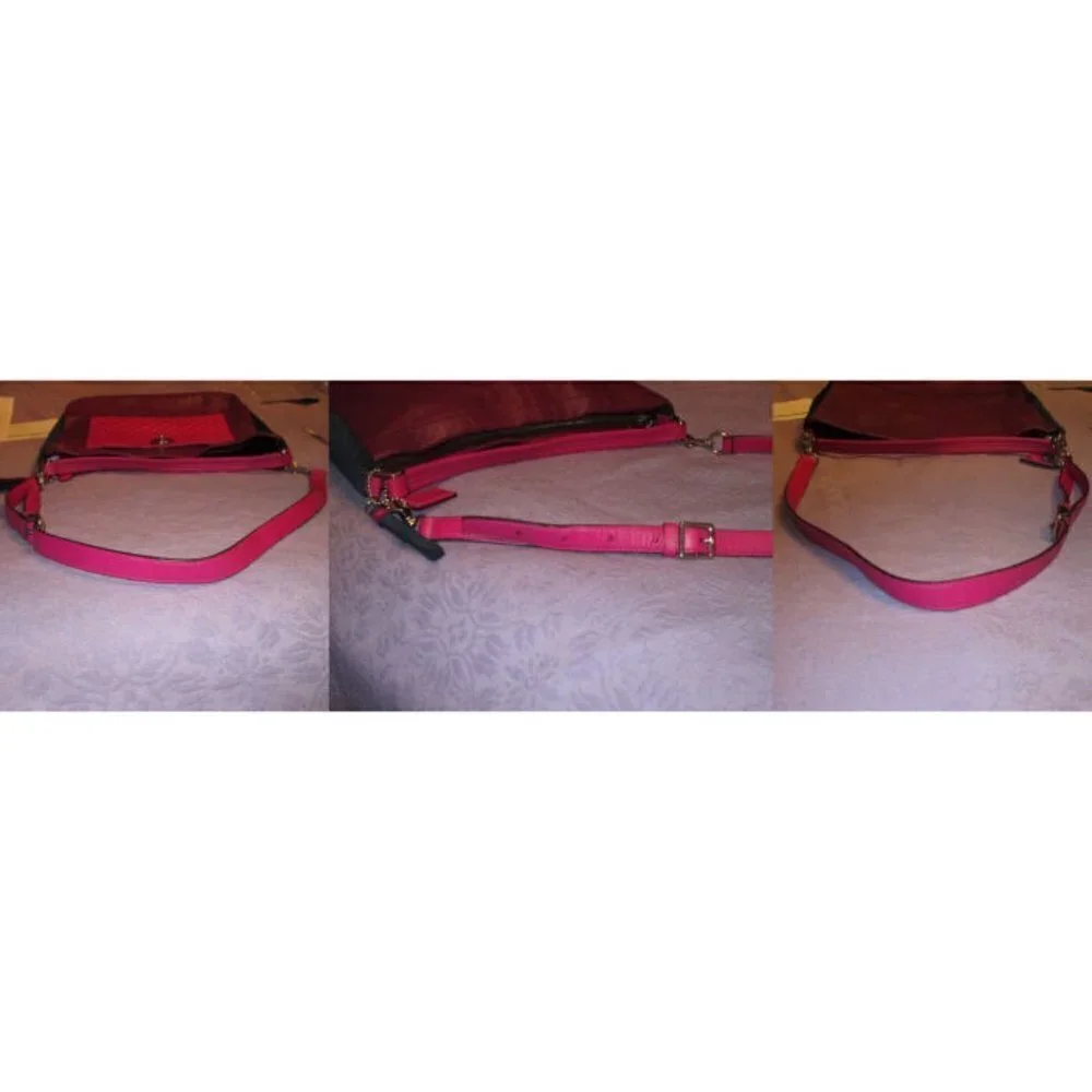 Vtg Y2K Coach Park Colorblock Hobo Bag Convertible Limited Edition Quilted XL